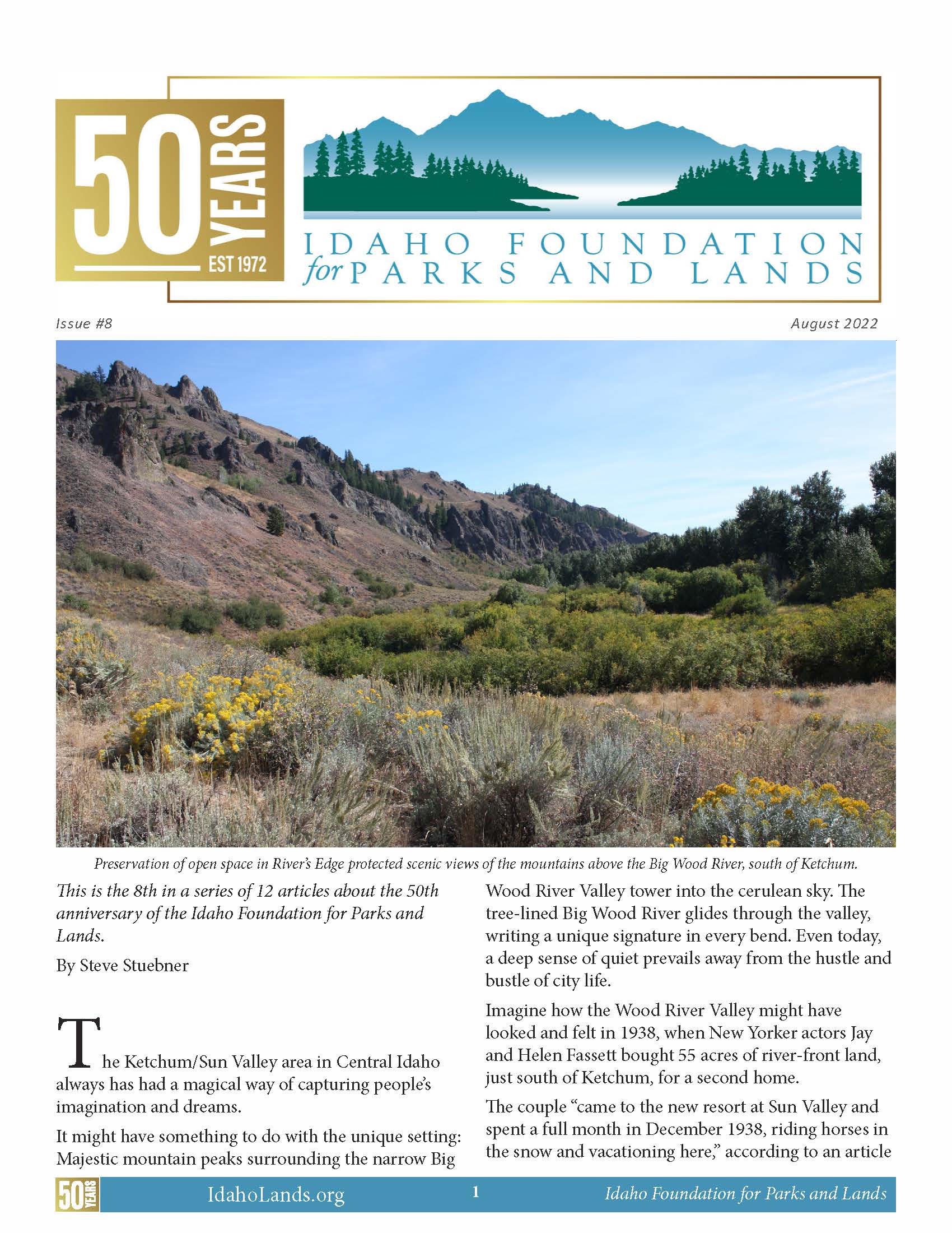 50th Anniversary Idaho Lands